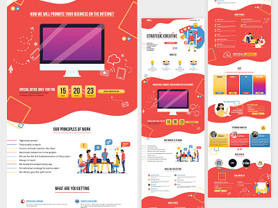 Landing Page for SMM agency
