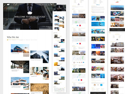 Corporate site corporate design ui ux web web design