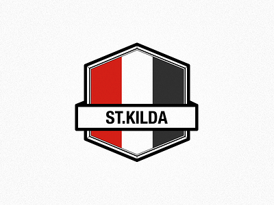 St.Kilda Logo afl australian football manager badge concept logo saints st kilda saints stkilda