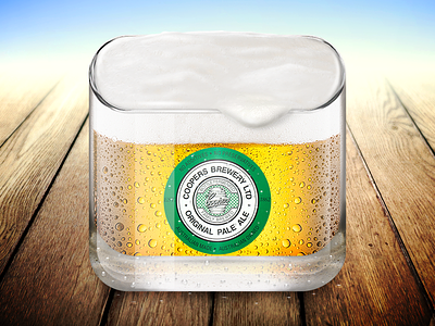 Beer App Icon app beer coopers design icon ios iphone pale ale photoshop