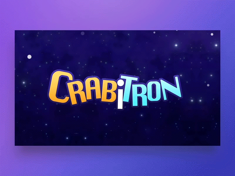 Crabitron Intro after effects app store crabitron game art game design ipad photoshop