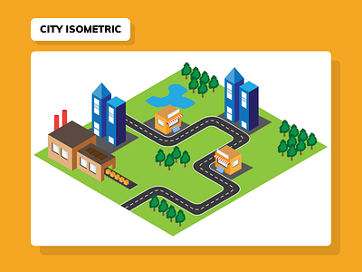 City Isometric View - Debut