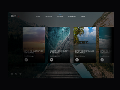 Travel web ui