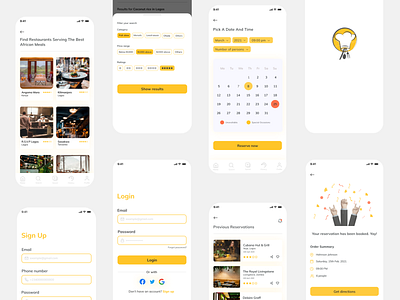 Restaurant Reservation App