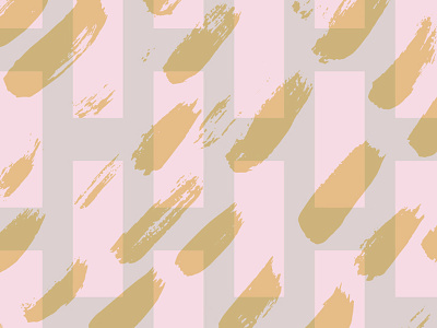 Patterned No 4 | re-thinking pink brushstrokes pattern