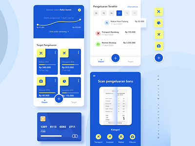 Blue Finance App - Concept