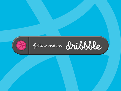 Follow Me On Dribbble