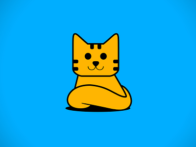 Cat Logo branding cat kitty logo logo design vector