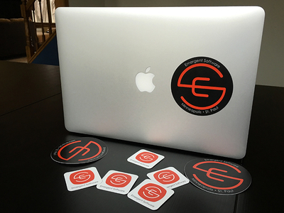 Emergent Software Stickers laptop sticker stickers
