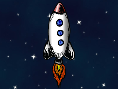 Rocketship rocket rocketship sketch