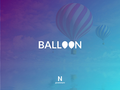 BALLOON branding design logo logo2021 logodesign logofolio logoideas logoinspiration logotype nokshami whorahat wordmarklogo