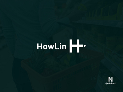 Howl.in (H+i) branding design logo2021 logodesign logofolio logoideas logoinspiration logotype monogram letter mark nokshami whorahat