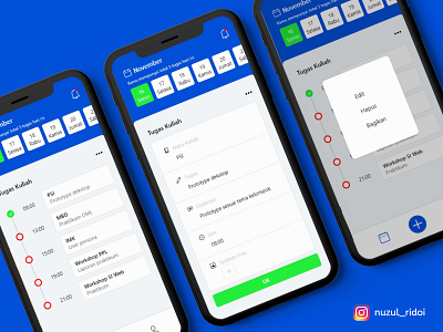 UI My Task Design app design ui ux