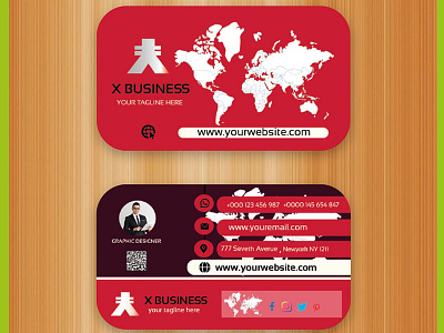 business card branding logo motion graphics