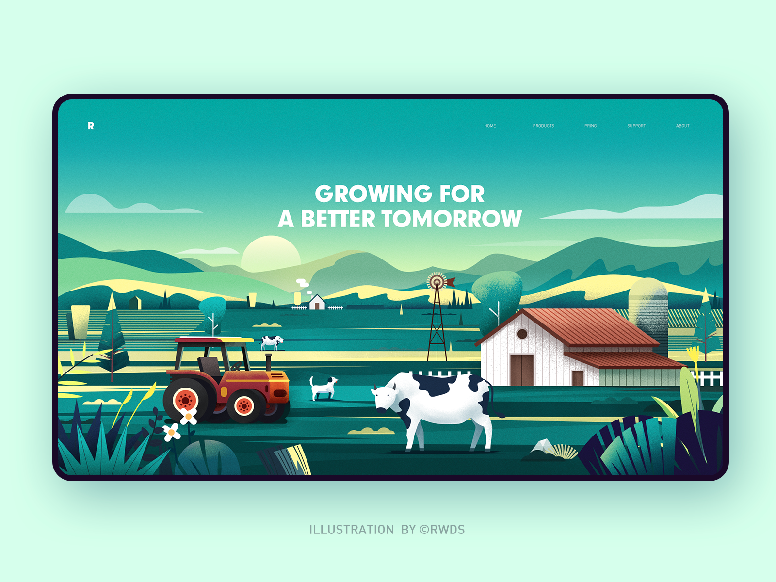 FARM by Rw Studio on Dribbble