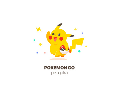 Pokemon illustrate image pika pikachu pokemon ps run