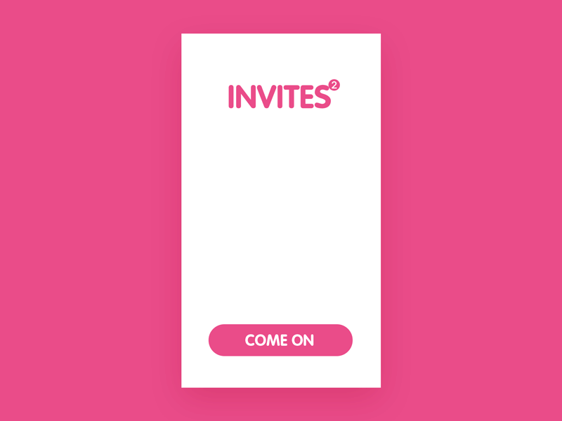 Invites dribbble invite