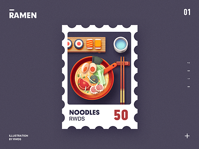 Noodles illustration noodles ps ramen