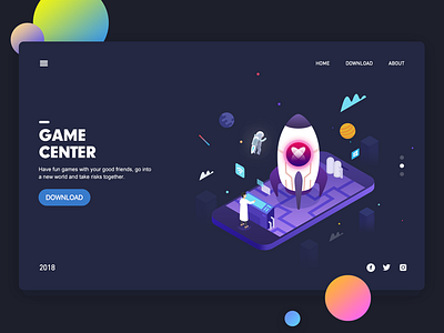 Game Center Designs Themes Templates And Downloadable Graphic Elements On Dribbble