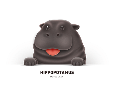 Hippo animal hippo ip mascot
