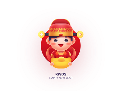 Rwds illustration new year ps rwds