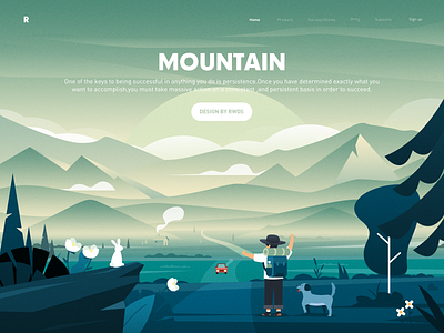 Mountain2 illustration mountain ps rwds