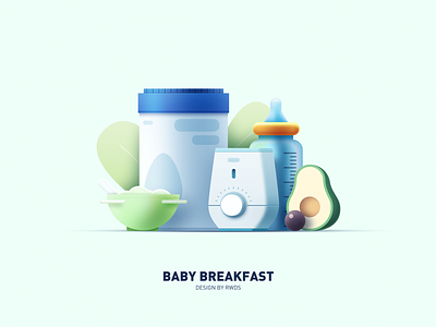 Baby Breakfast bottle feeding bottle fodd icon icons illustration milk powdered milk ui