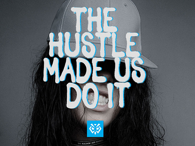 The hustle made us do it... agency agency branding agency website brand and identity brand design brand identity branding branding agency branding design hustle hustler marketing workhard