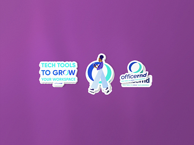 Stickers design for OfficeRND