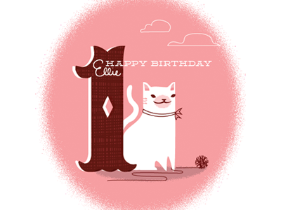 birthday illustration