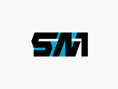 S + M black brand branding design graphic design illustration light green logo logodesign minimal simple ui ux vector white