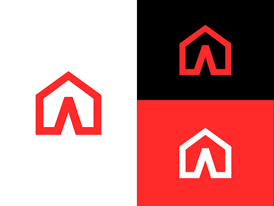 HOUSE + A LETTER / LOGO MARK FOR RK FOUNDATIONS