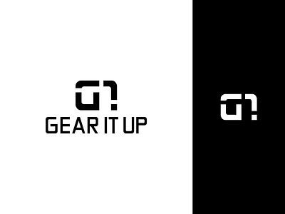 GEAR IT UP 3d app black brand branding design fitness graphic design illustration logo logo design logo mark logodesign minimal red simple typography ui vector white