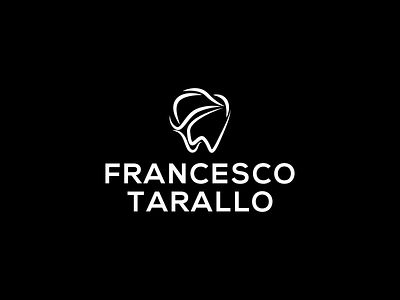 FRANCESCO TARALLO app black brand branding dentist design graphic design illustration logo logo design logo mark logodesign minimal red simple teeth tooth typography ui white