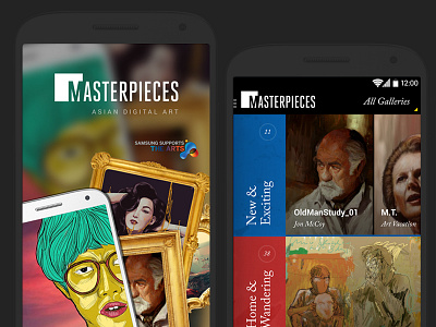 Masterpieces Android App for Samsung