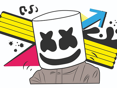 MarshMello Illustration