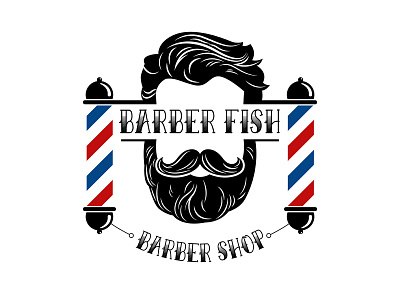 Barber Logo art barber design digital art illustration illustrator logo vector