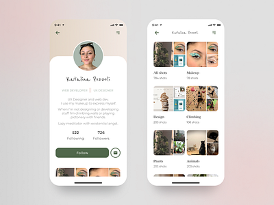 UI Marathon – User Profile