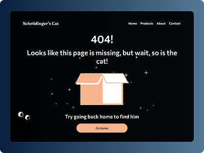 UI Marathon – 404 Page