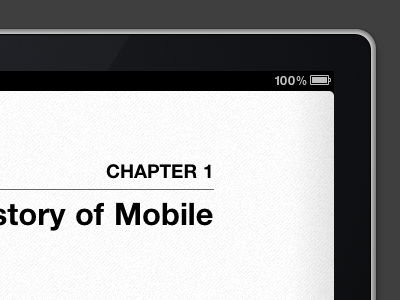 chapter title ipad magazine mobile