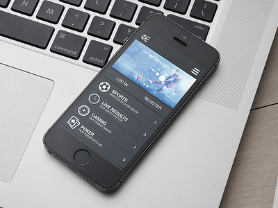 Mobile Web App app casino mobile sportsbook ui ux