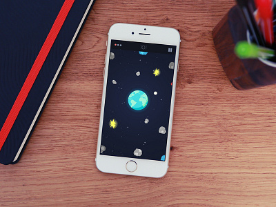 IOS App - "Save The Earth" app asteroids earth ios mobile space