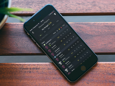 Fantasy Sports App app betting fantasy ios mobile sports ui ux