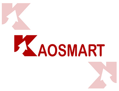Kaosmart minimal logo branding design flat icon logo logodesign minimal minimalist typography vector wordmark