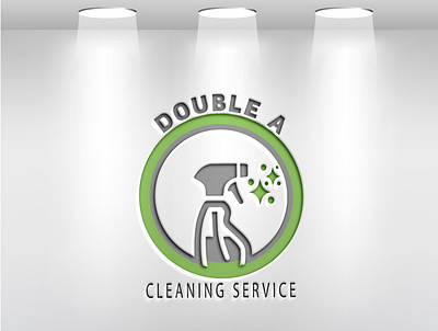 Cleaning service logo branding design illustration logo logodesign minimal typography vector