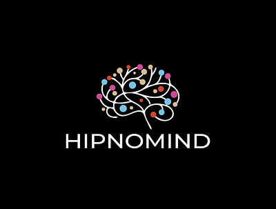 Hipnomind Logo branding design illustration logo logodesign minimal typography vector