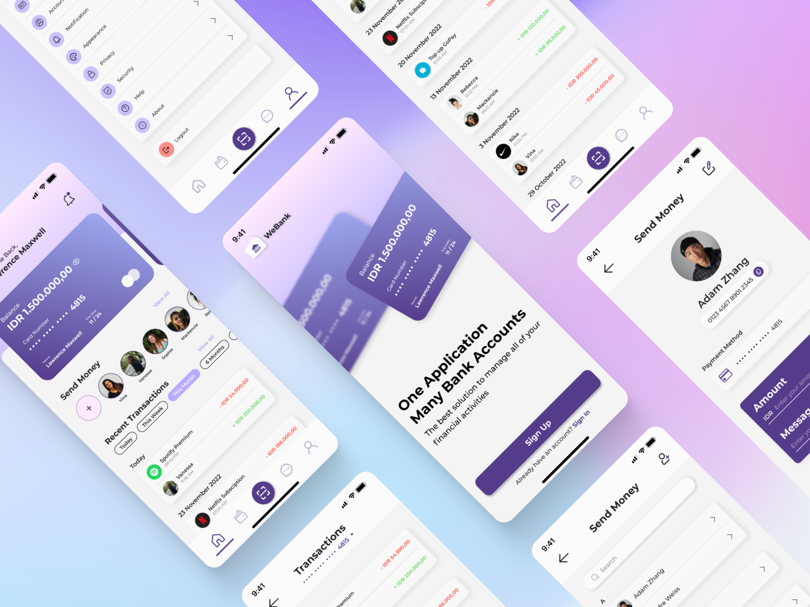 Modern Mobile Banking App by FAVE Solution on Dribbble