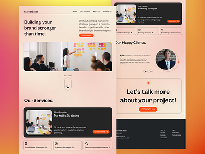 MarketEase - Digital Agency Company Profile