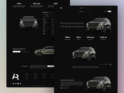 Car Landing Page