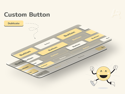 Buttons app button components custom butons design homepage illustration logo mobile ui ui ui ux ui design ui elements ui web design